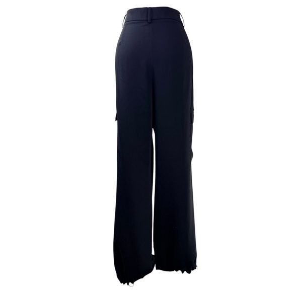 Express Black Wide-Leg Women's Pants - Picture 3 of 7